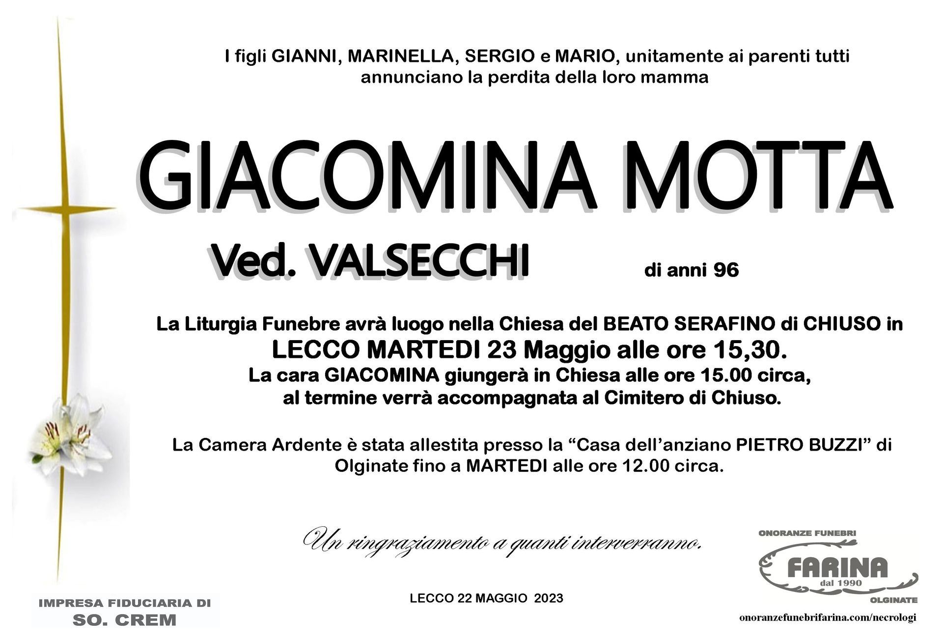 giacomina motta