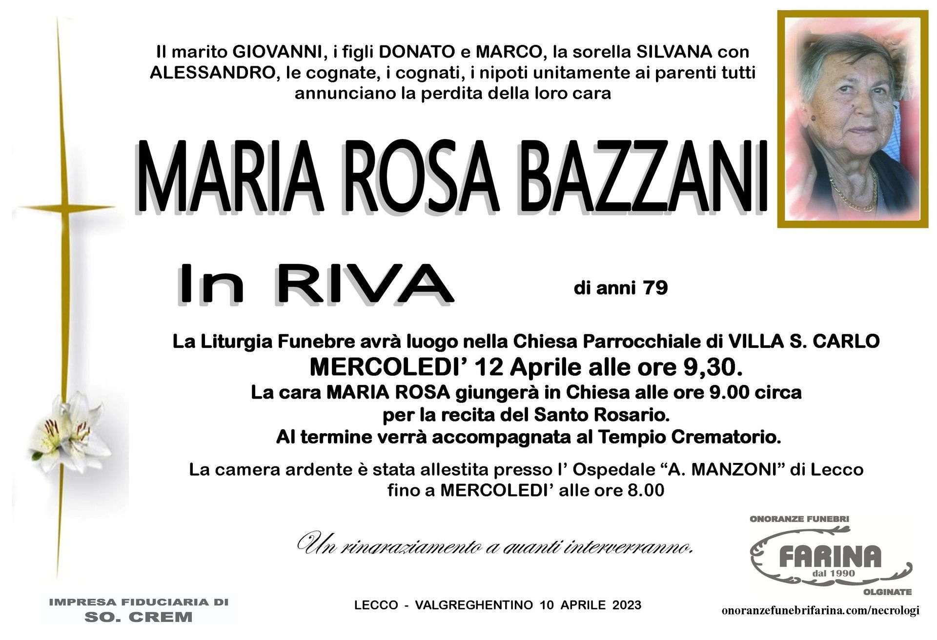 maria rosa bazzani