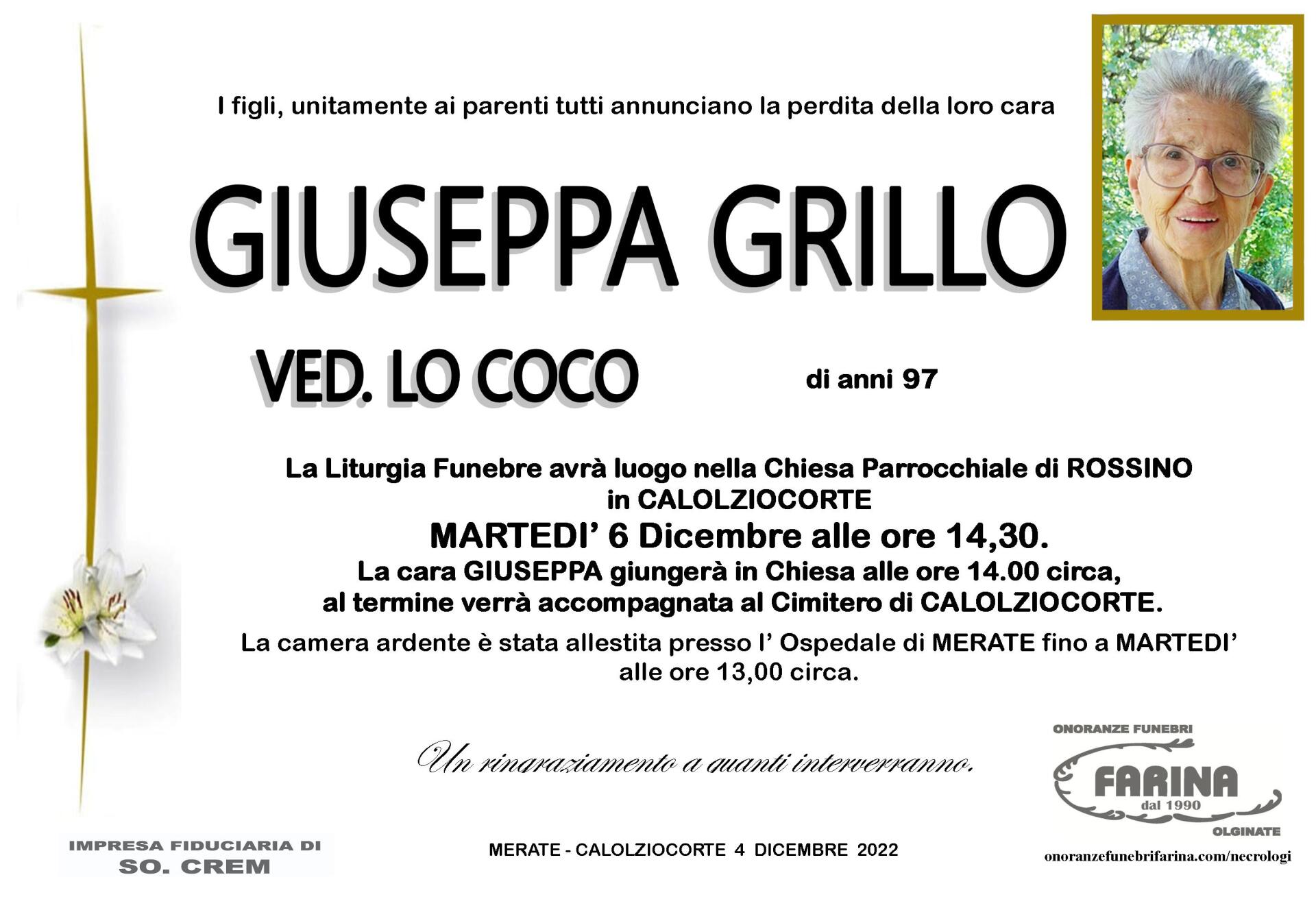giuseppa grillo