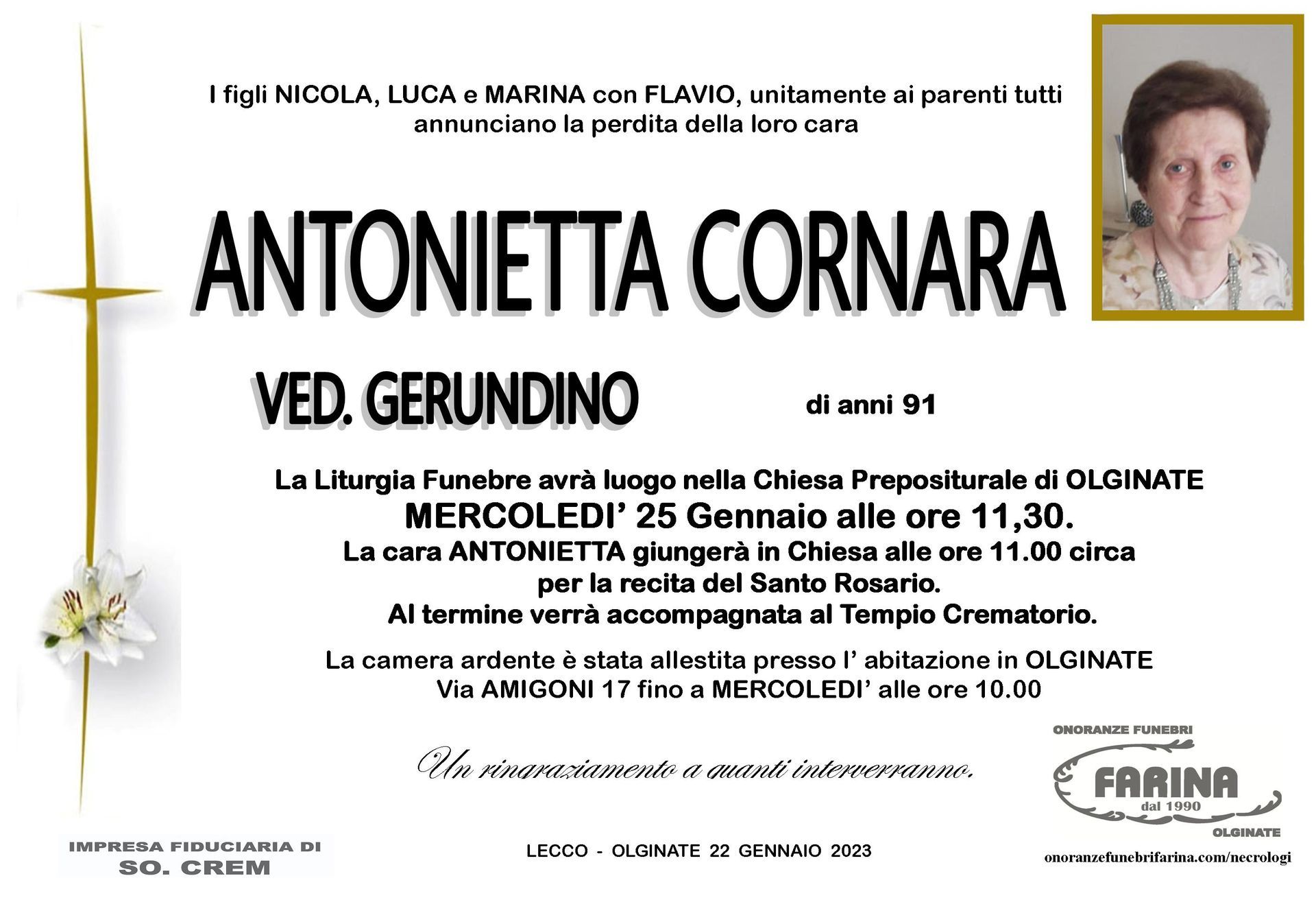 antonietta cornara