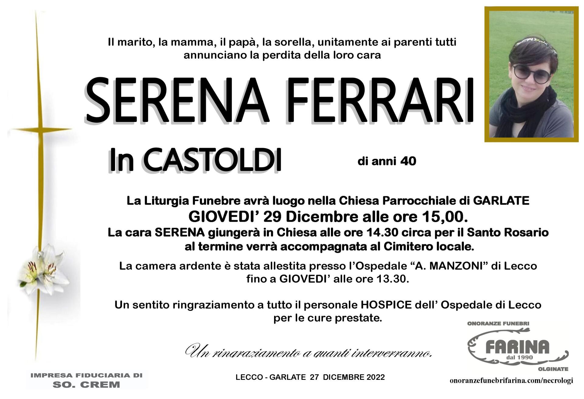 serena ferrari