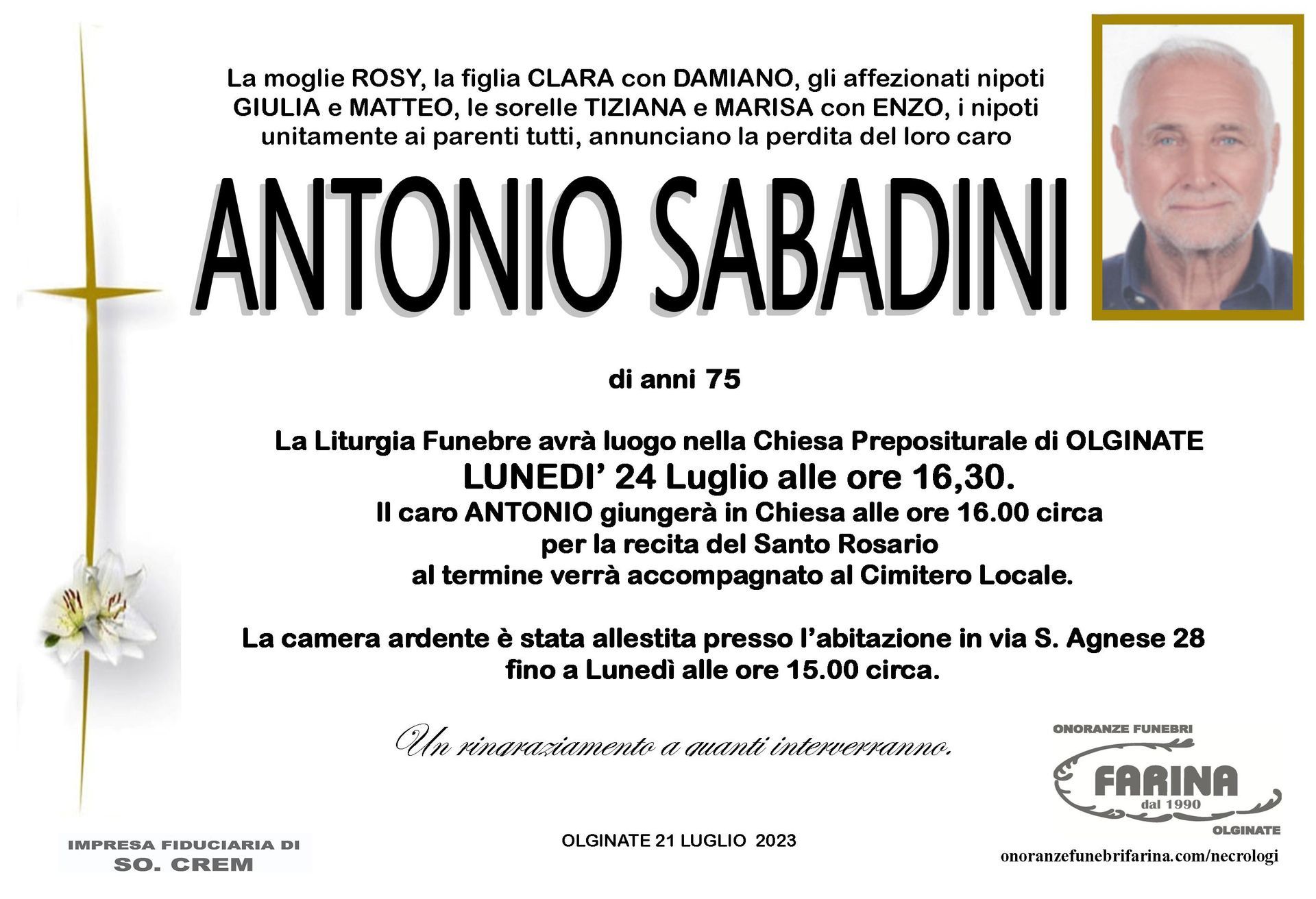 antonio sabadini