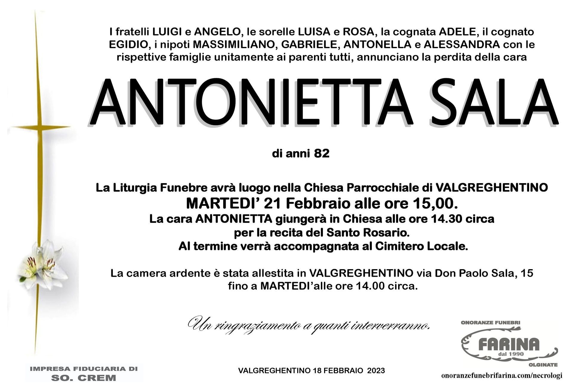 antonietta sala