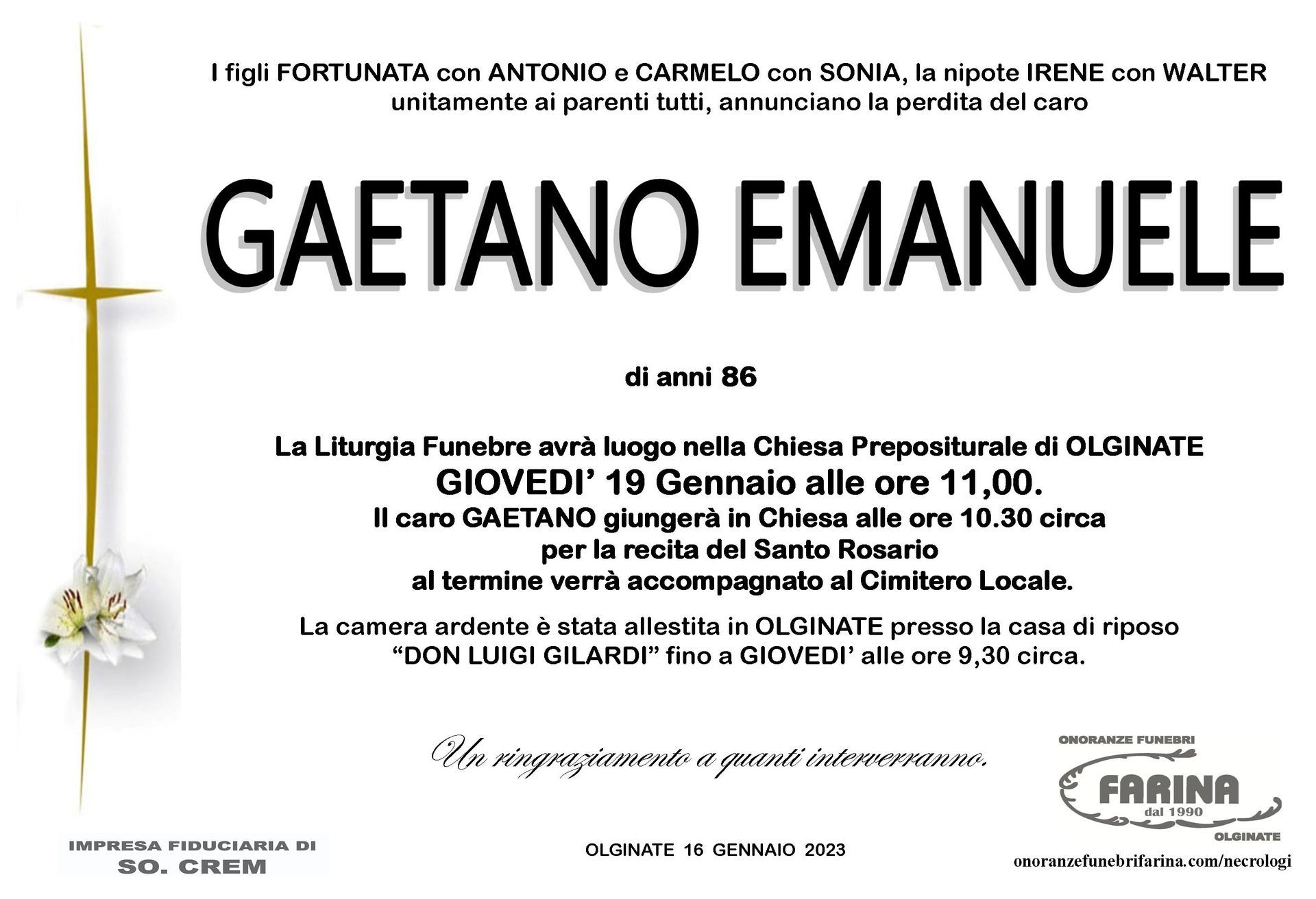gaetano emanuele