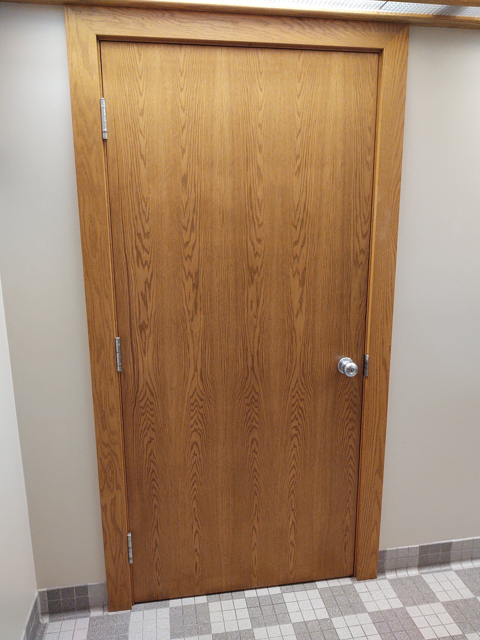 Wooden Door.