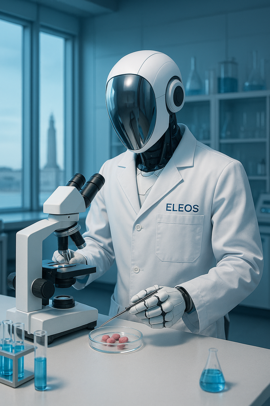 Robot Eleos intelligence artificielle au service de la médecine