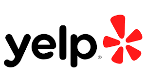 Yelp logo: Black 
