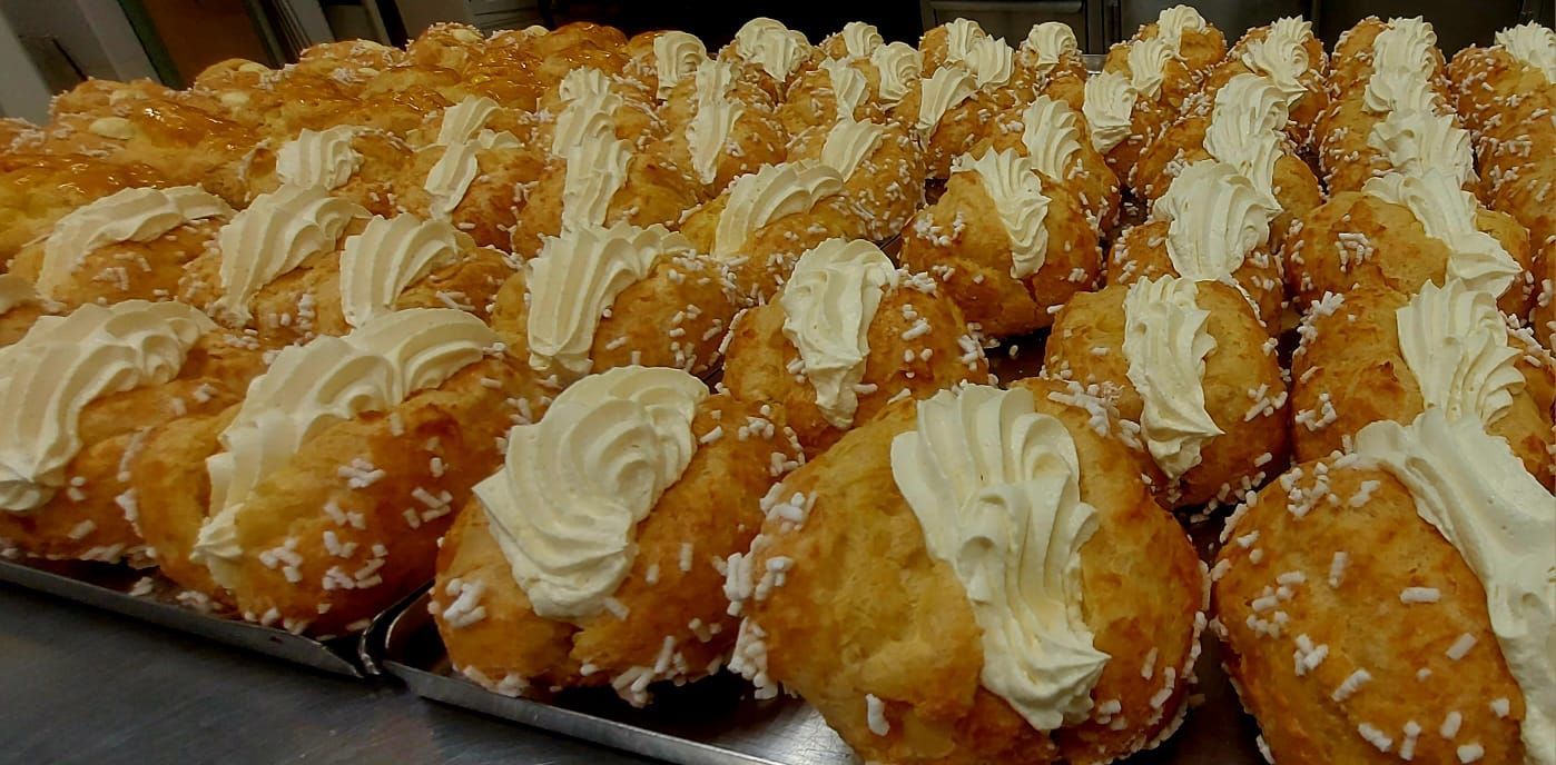 dolci con la panna