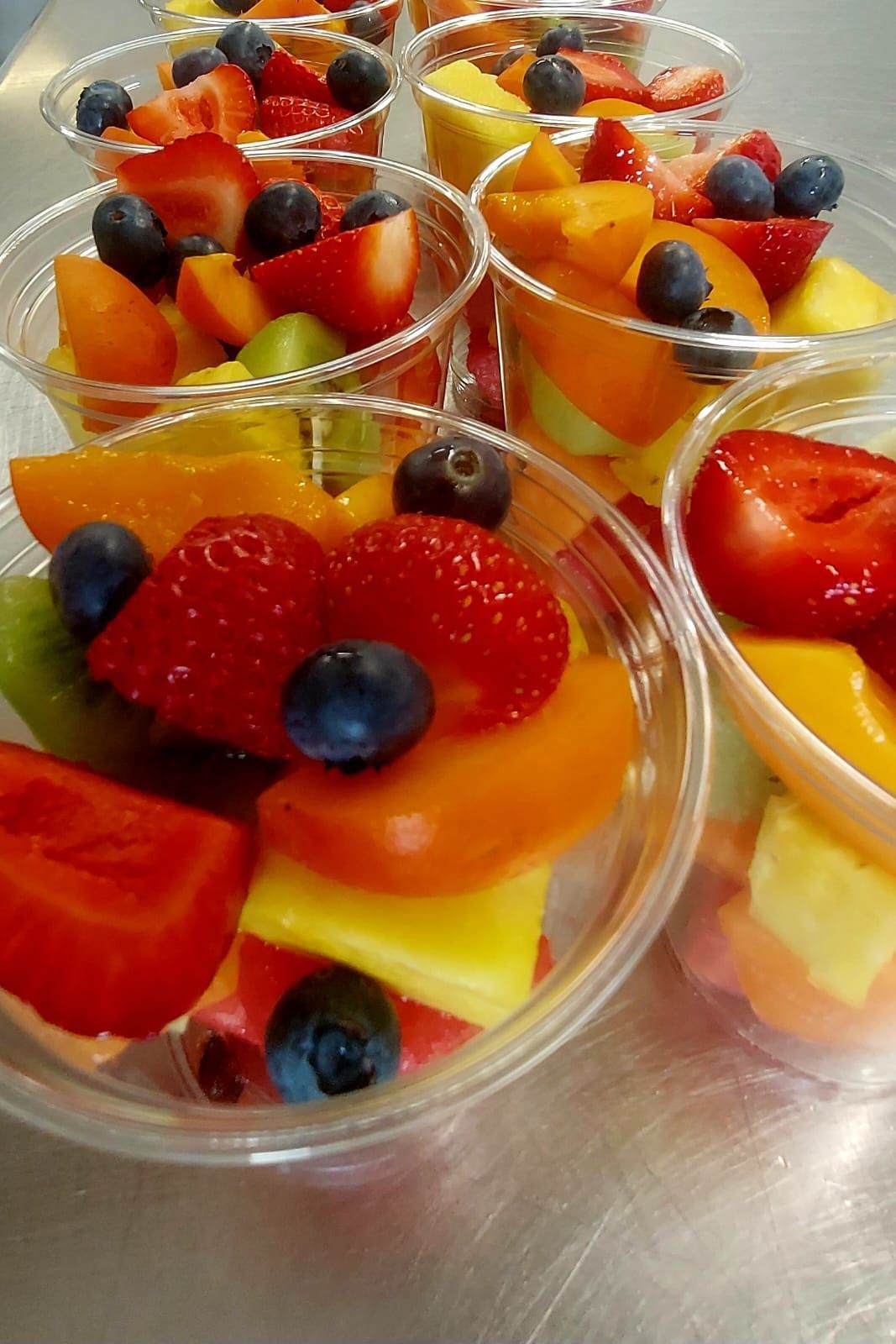 coppe di frutta