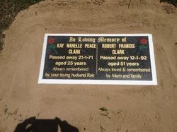 Gravestone With Two Inscriptions — Mackay Monumental Masons In Glenella, QLD