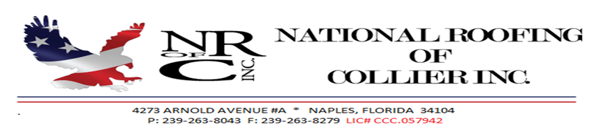 National Roofing of Collier Inc. National Roofing of Collier Inc.