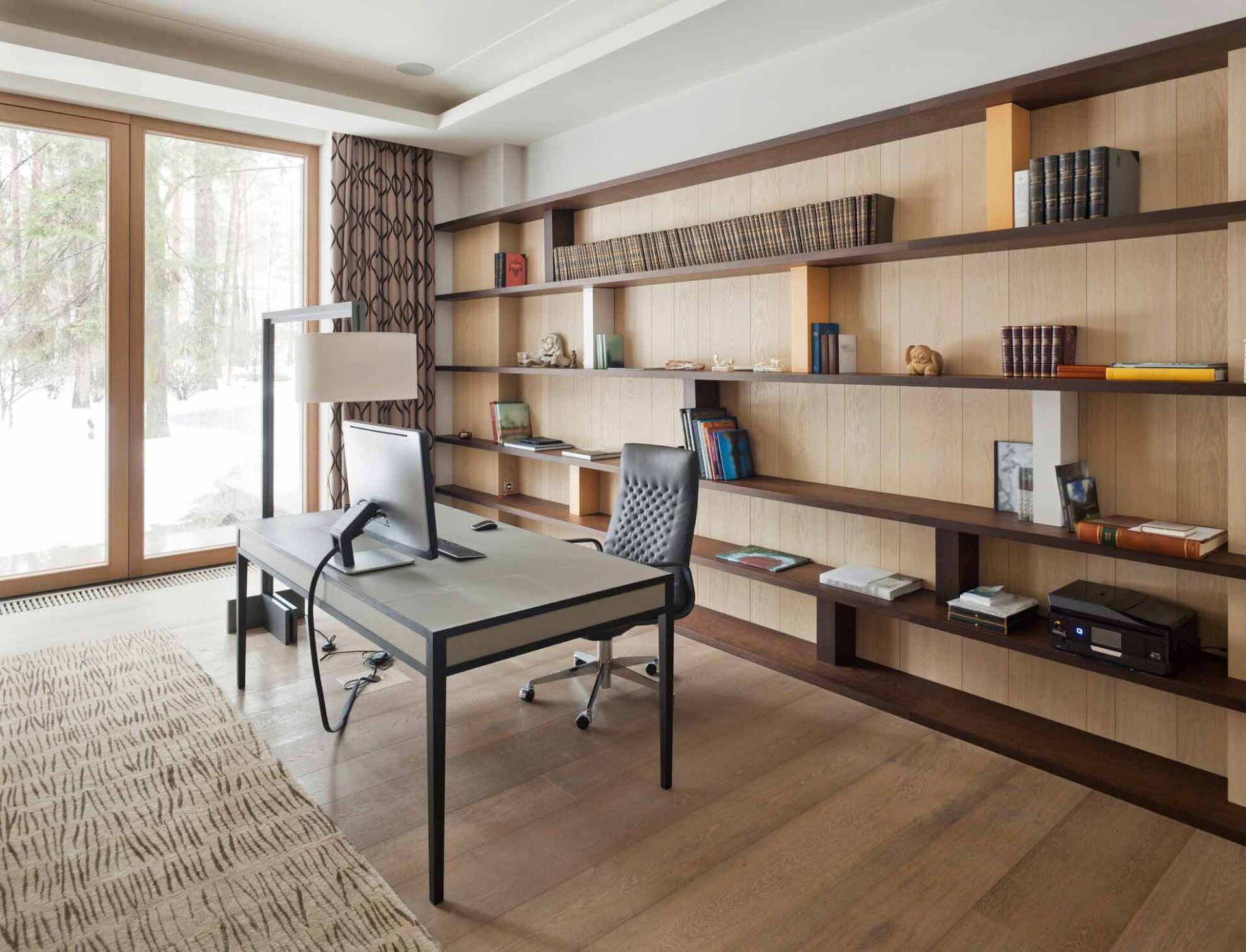 Wooden Office Cabinets — Inglewood, CA — Pico Cabinets & Contracting Inc.