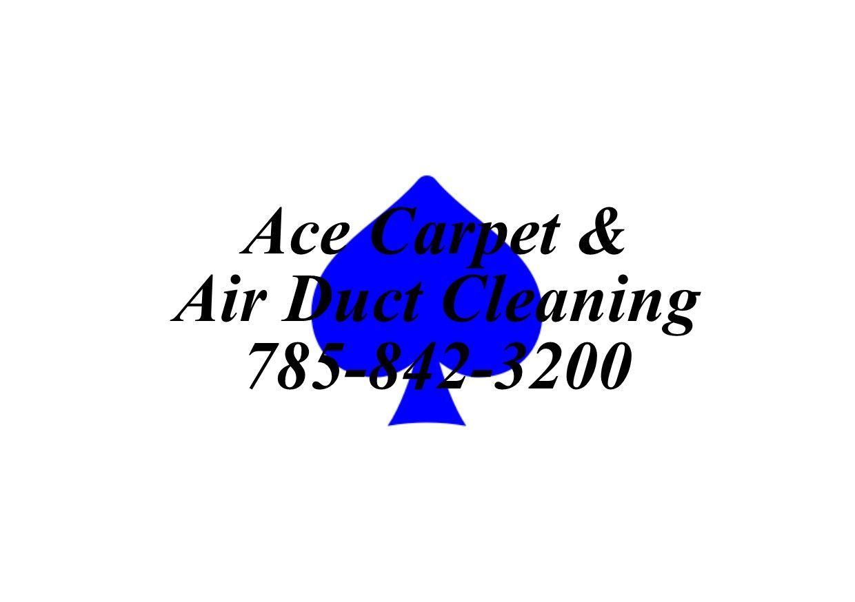 Blue ace of spades logo with 