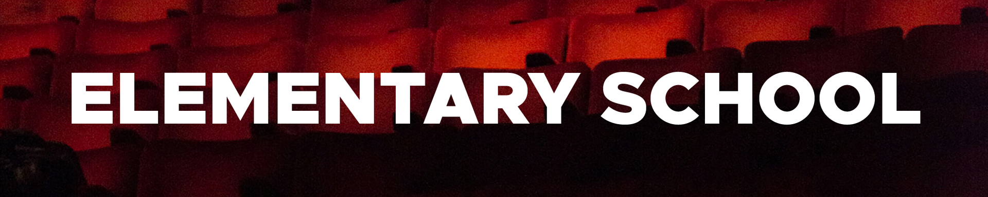 Theatre Lawrence Youth Troupe logo with spotlight and comedy/tragedy masks on a gradient background.