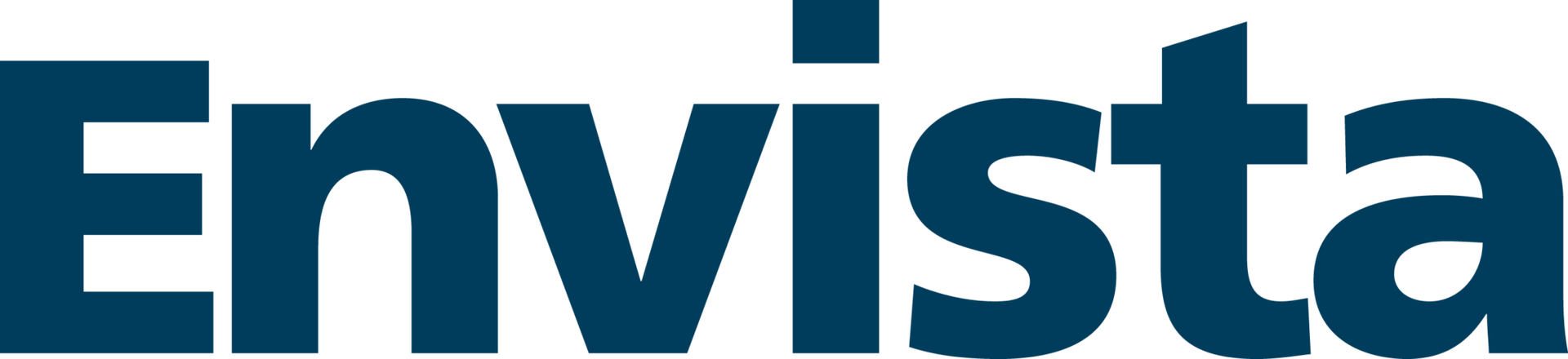 Envista logo in dark blue.