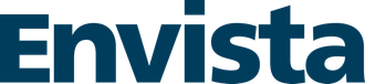 Envista logo in dark blue.