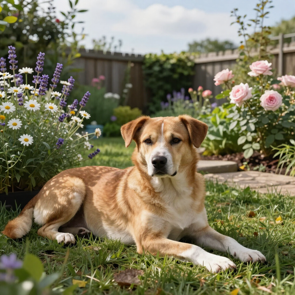 Ontspannen hond