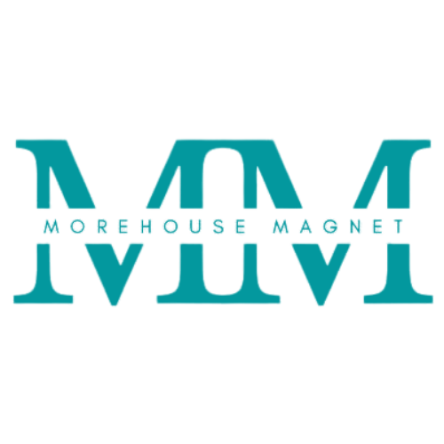 A logo for a company called morehouse magnet