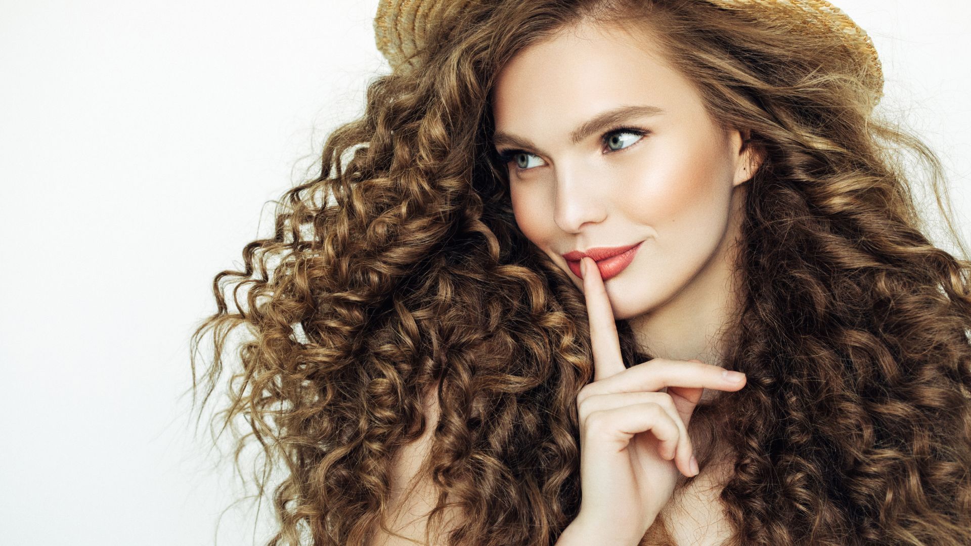 Hair density and quality viewed under soft natural light