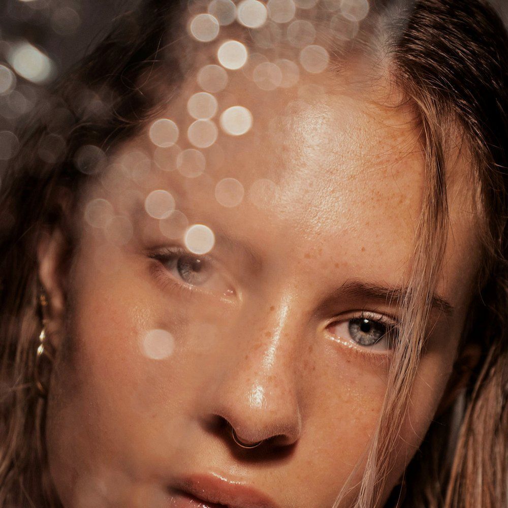 Hydrated skin after a course of IV therapy at AgeSmart in New City, New York