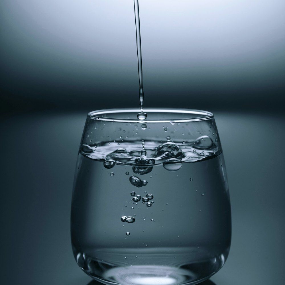 Sterile fluid prepared for an infusion at AgeSmart