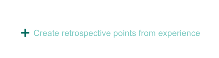 Create retrospective feedback from experience reflections Create retrospective feedback from experience reflections