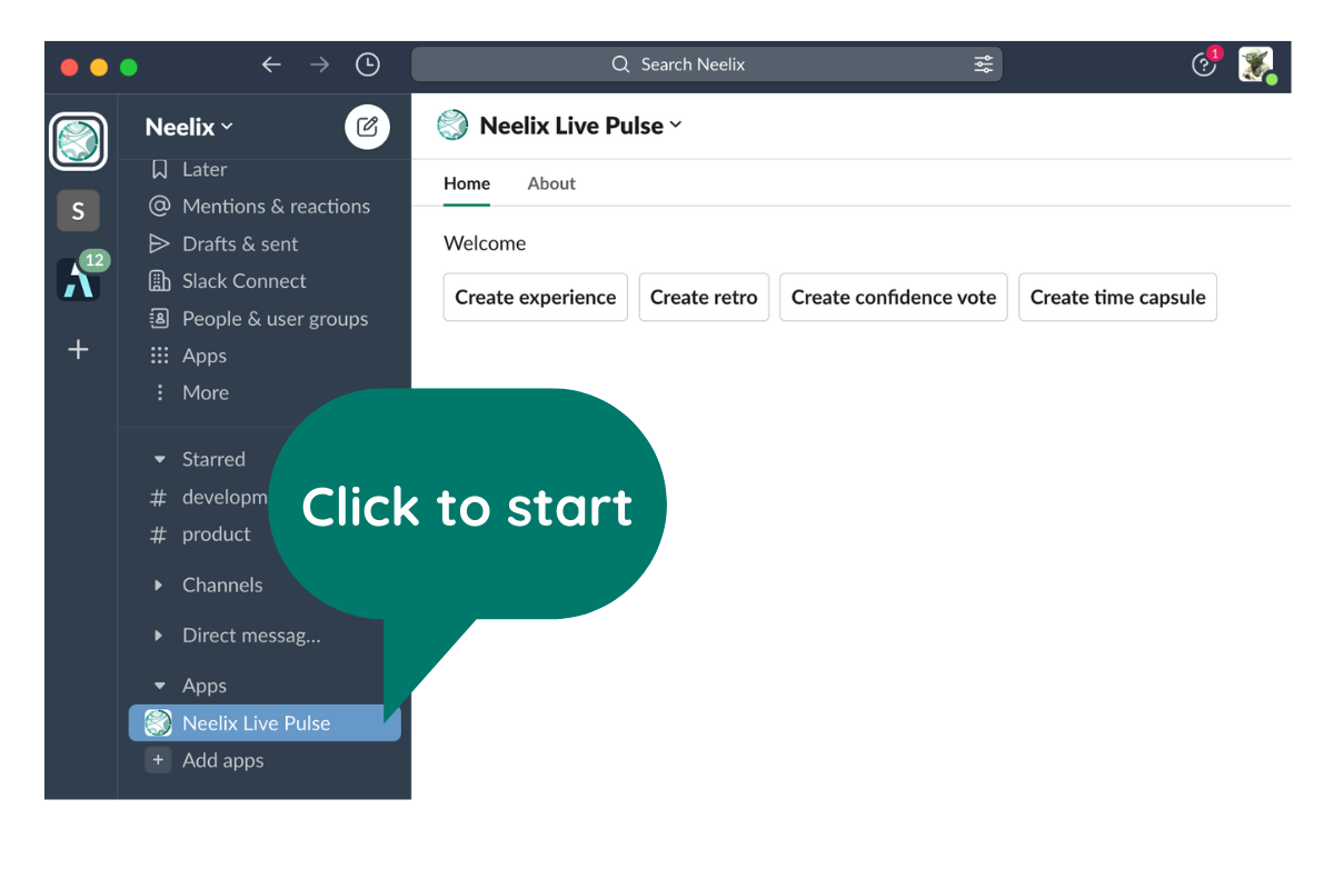 Neelix Live Pulse and Slack integration Neelix Live Pulse and Slack integration