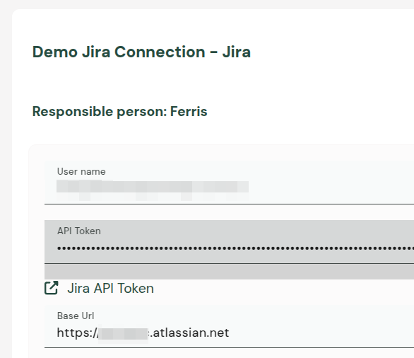 Integration with Atlassian Jira - Connection Configuration from Neelix Implementer