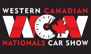 A logo for the western canadian nationals car show