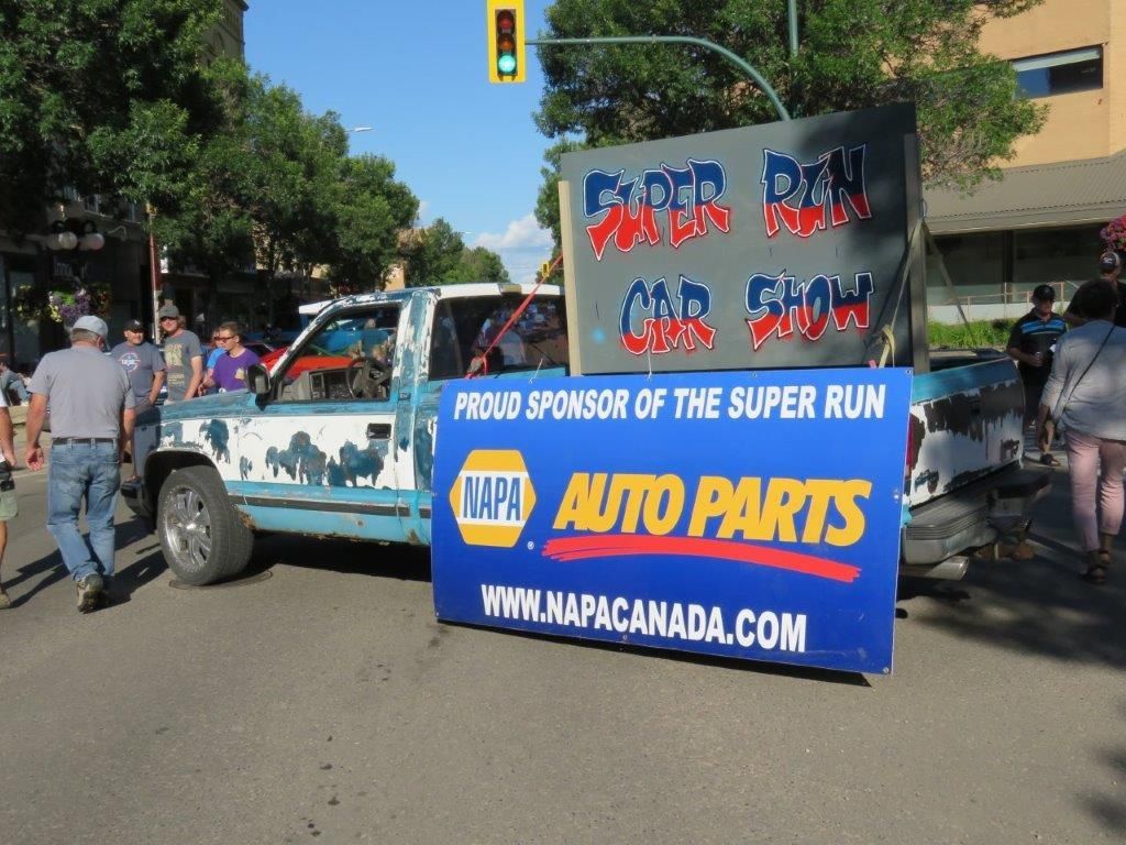 Napa auto parts is a proud sponsor of the super run