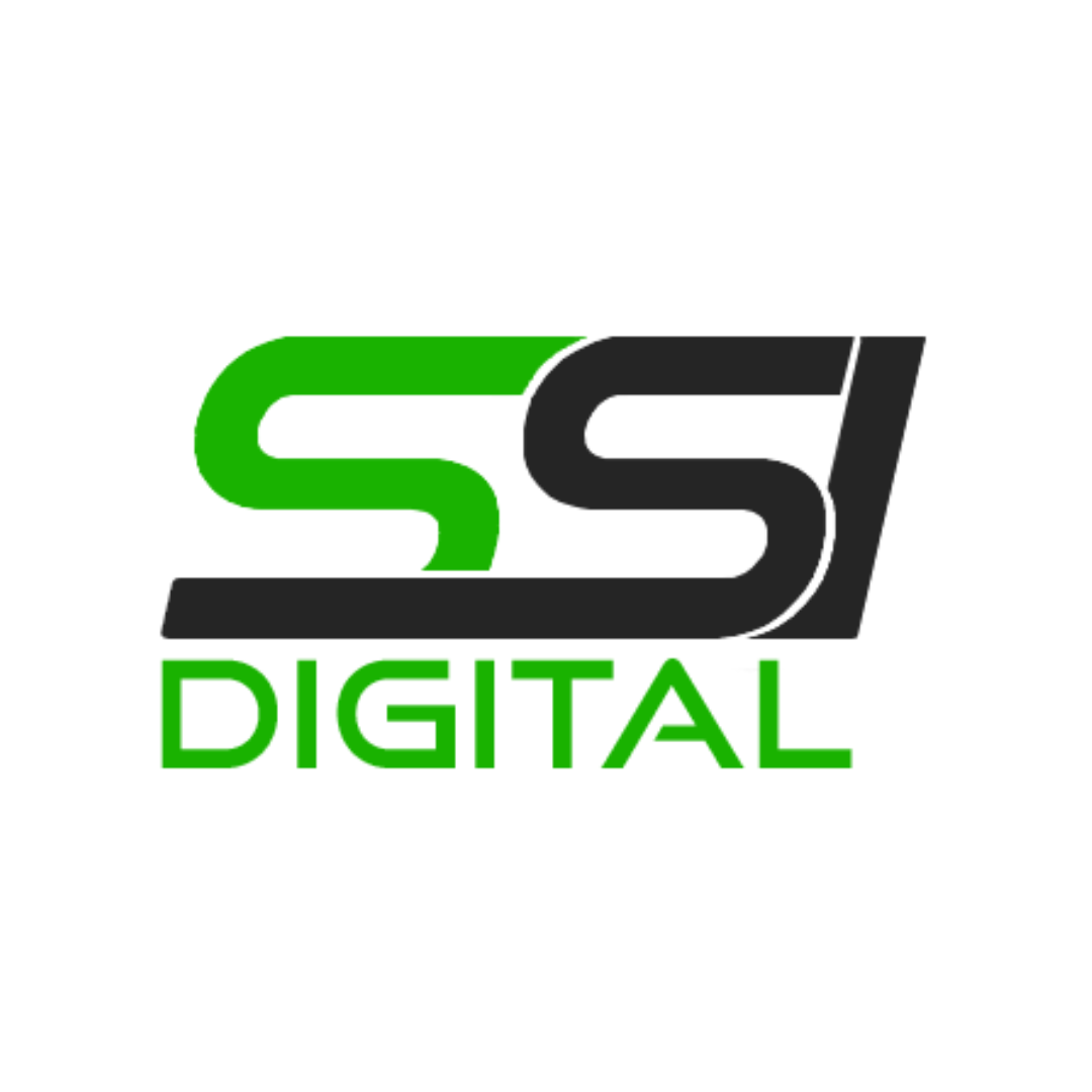 SSI Digital logo in green and black on a white background
