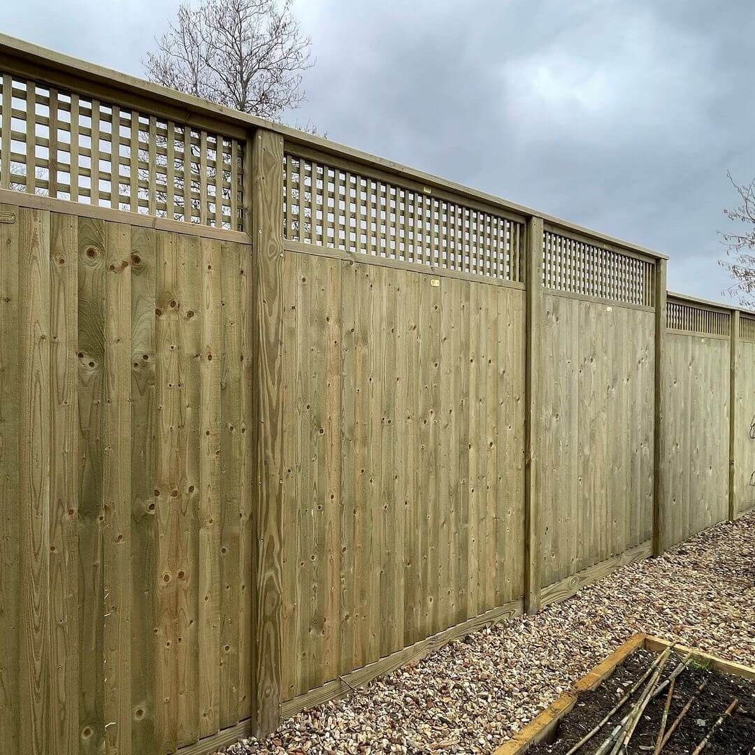 Lattice trellis fence panels Birmingham