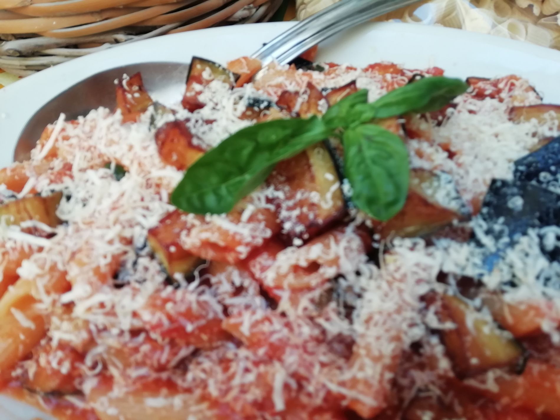 primo con ricotta grattugiata