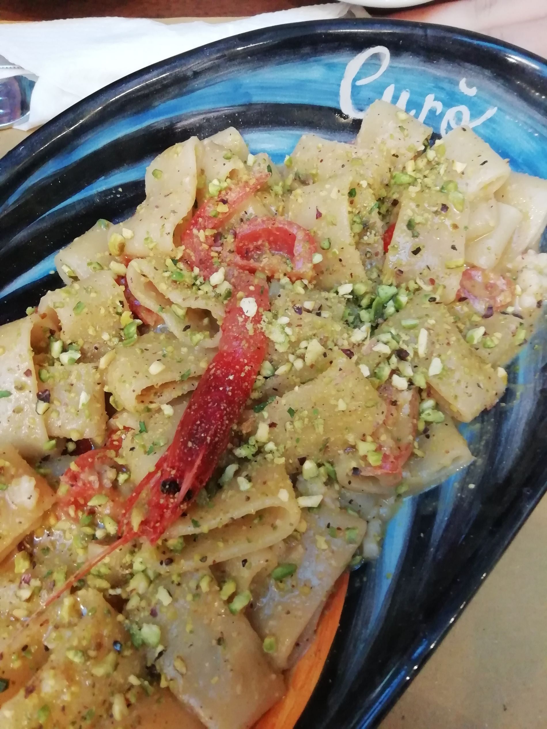 paccheri ai gamberi