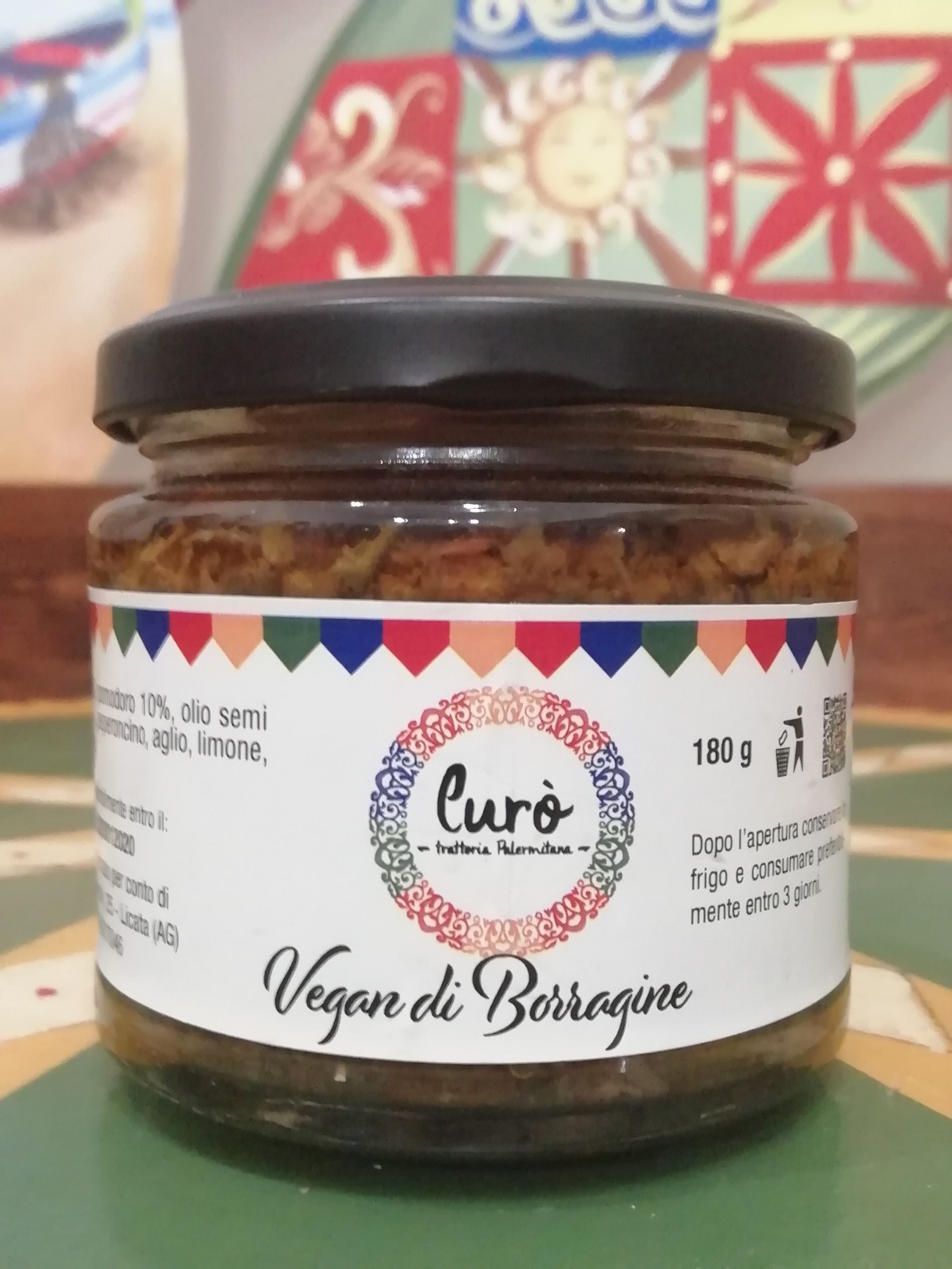 conserva di borragine tradizionale
