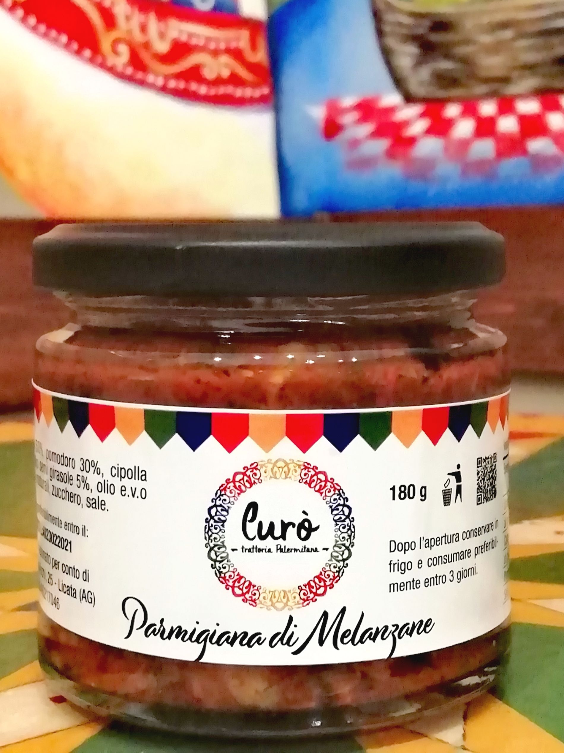 conserva di parmigiana tradizionale