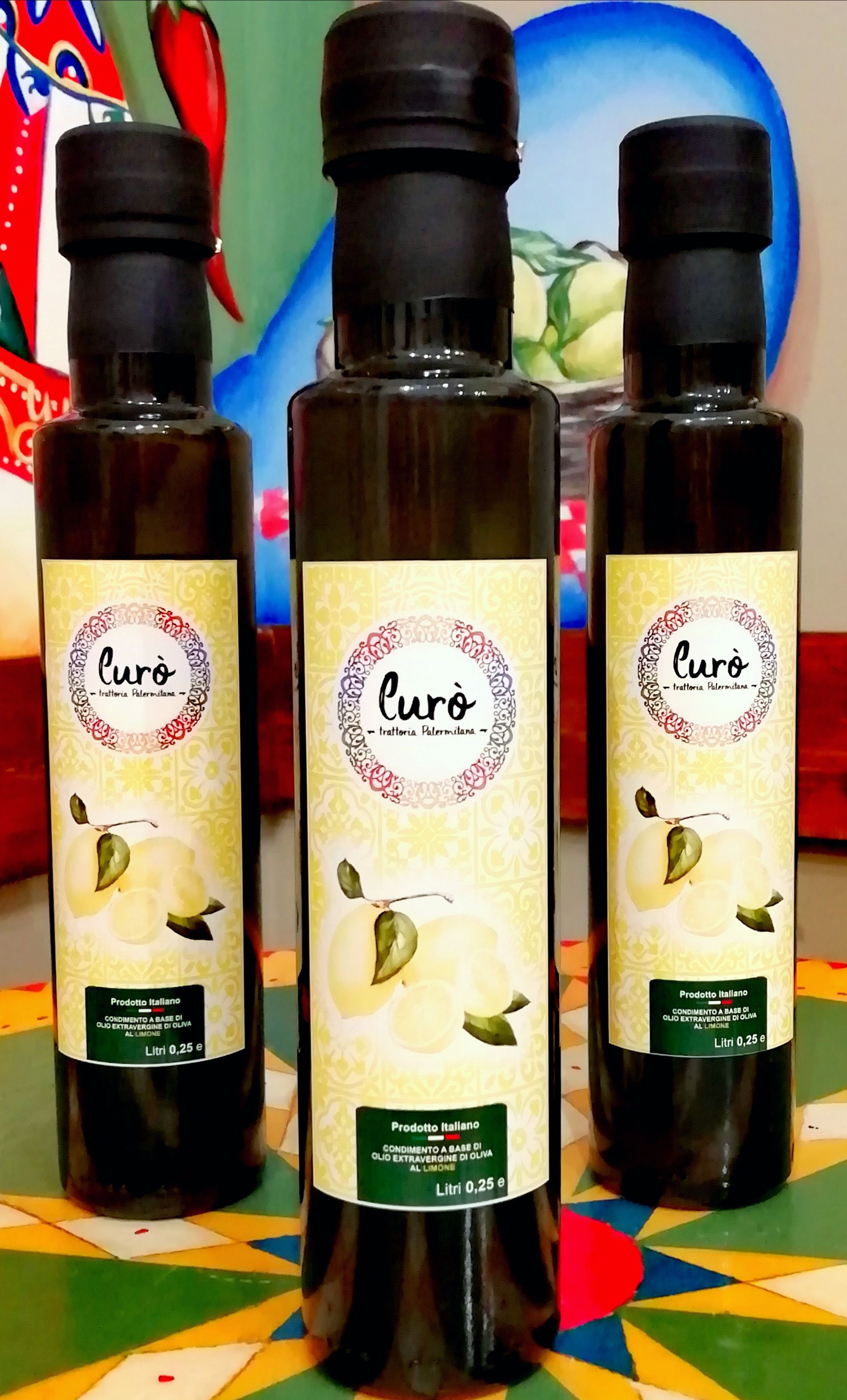 vendita di olio di oliva Curò