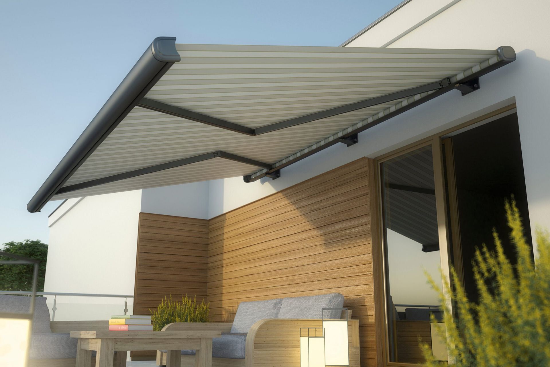Folding arm awning Clarence Valley NSW