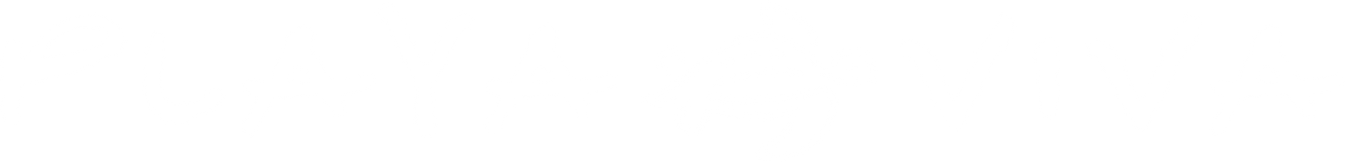 Blank white horizontal banner with a thin gray outline and a small centered notch at the top