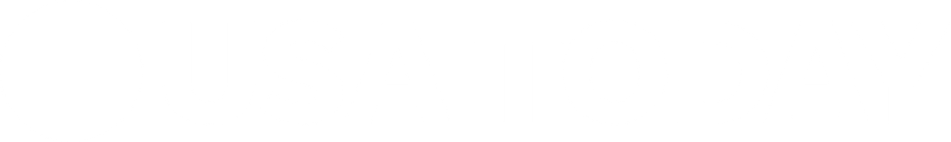 Thin horizontal black and gray gradient bar on a white background