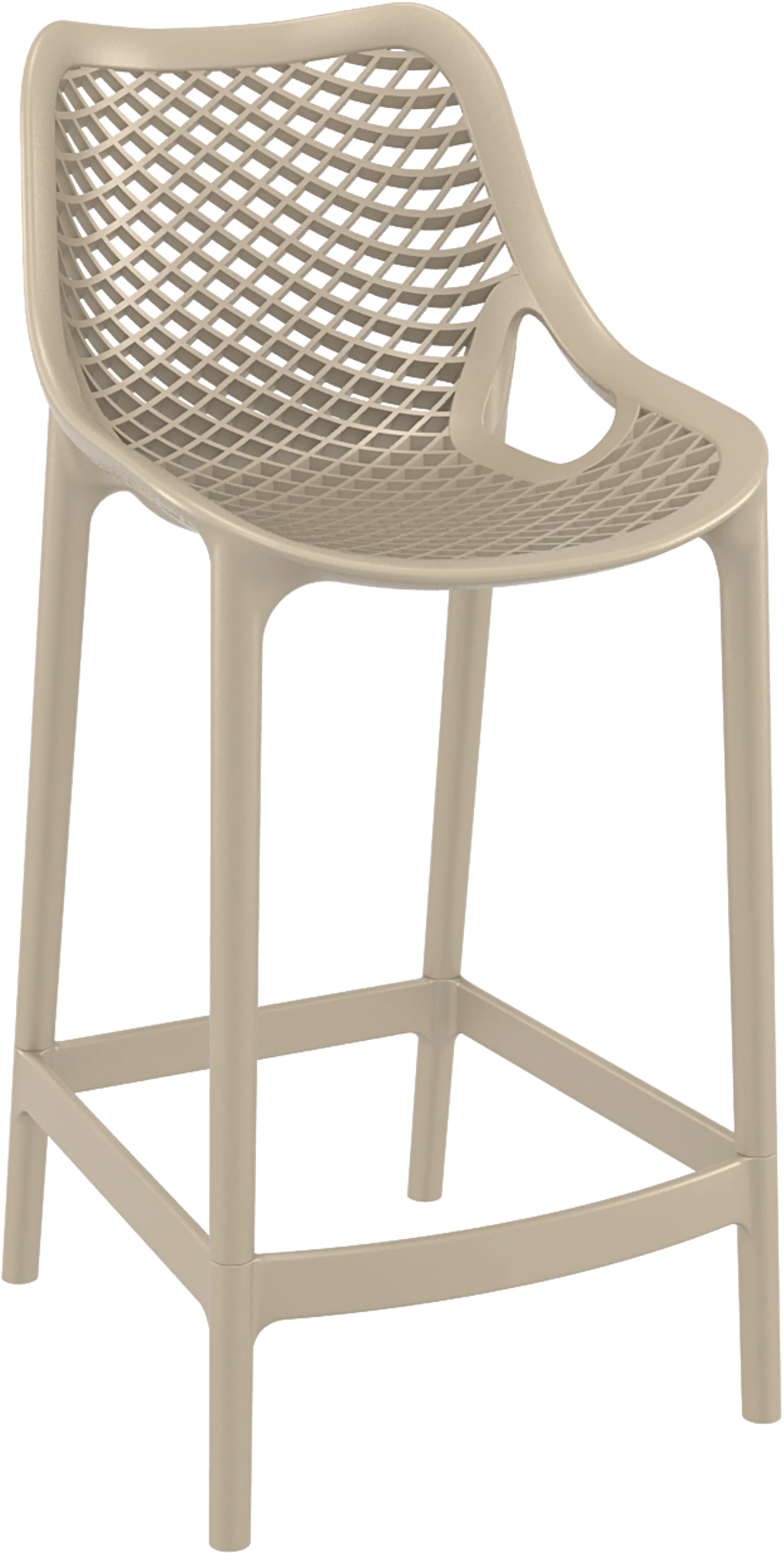 acti stool with arms black sled frame