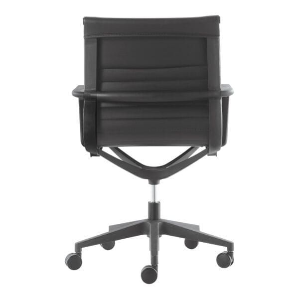 nordic boardroom chair medium back white