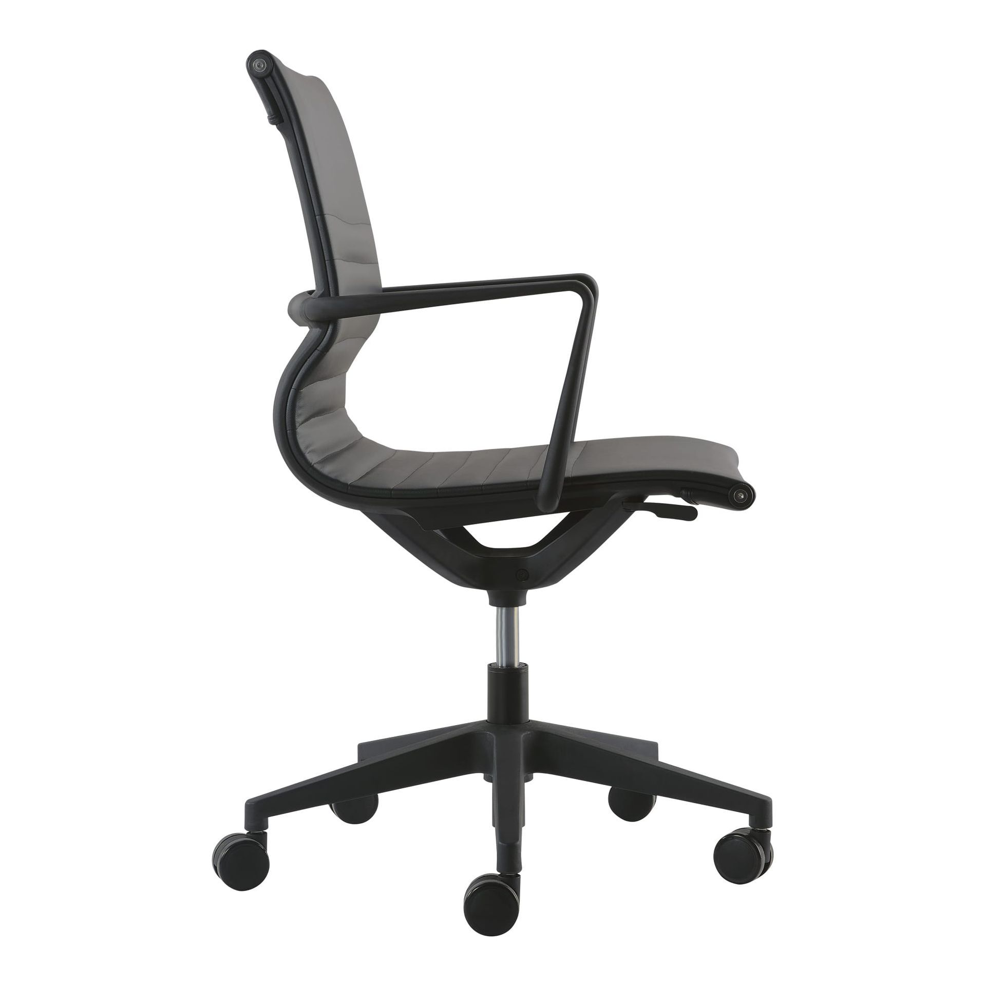 nordic boardroom chair medium back black