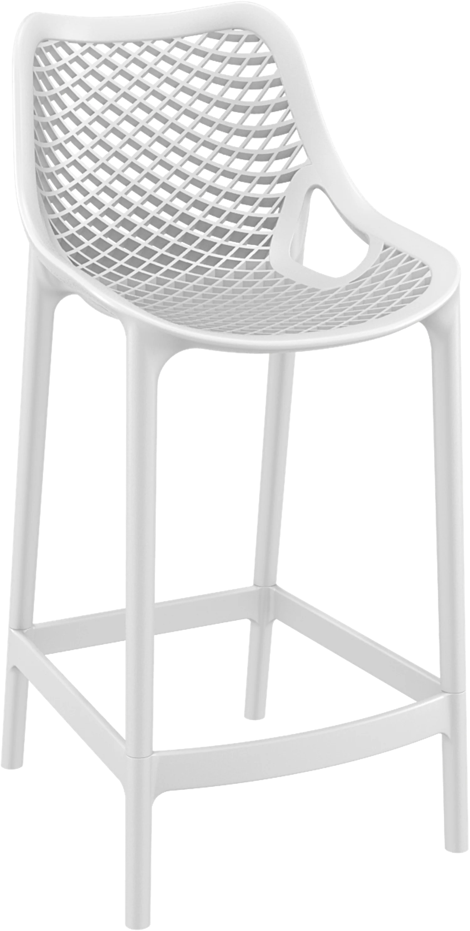acti stool with arms black sled frame