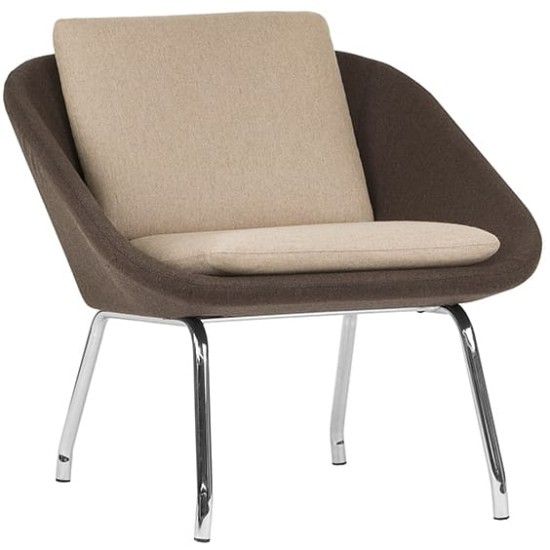 Opera chair chrome legs
