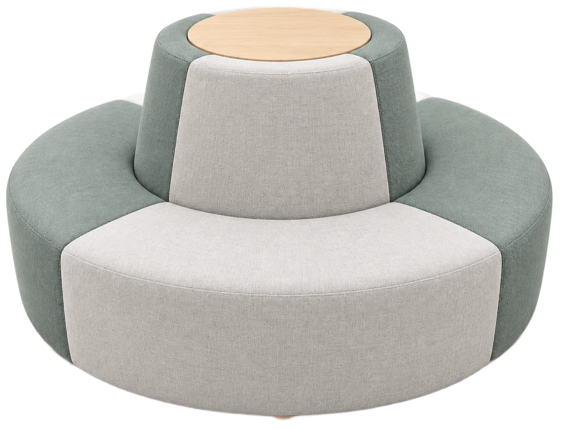 booth lounge curved