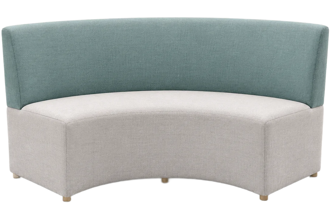 booth lounge curved