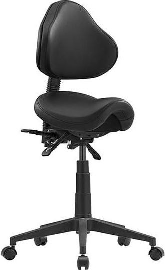 saddle stool with back