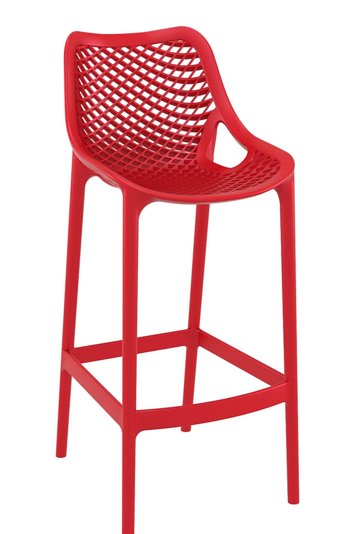 acti stool with arms black sled frame