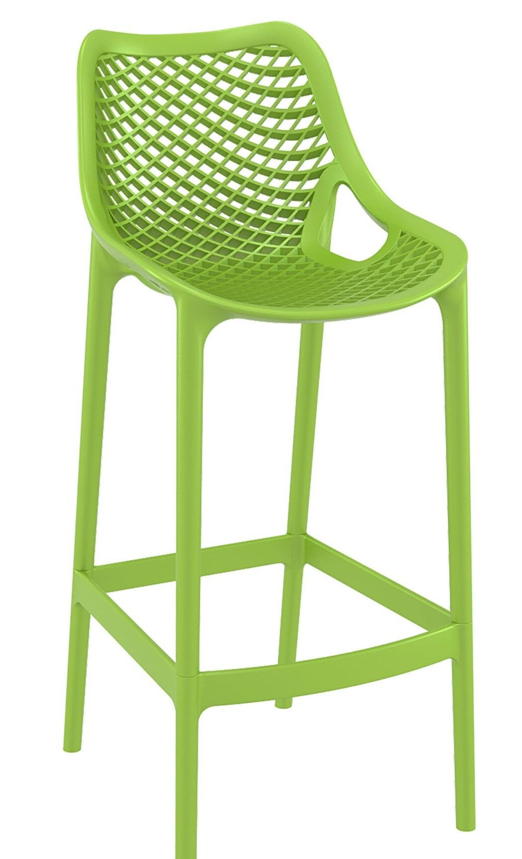 acti low stool chrome sled frame